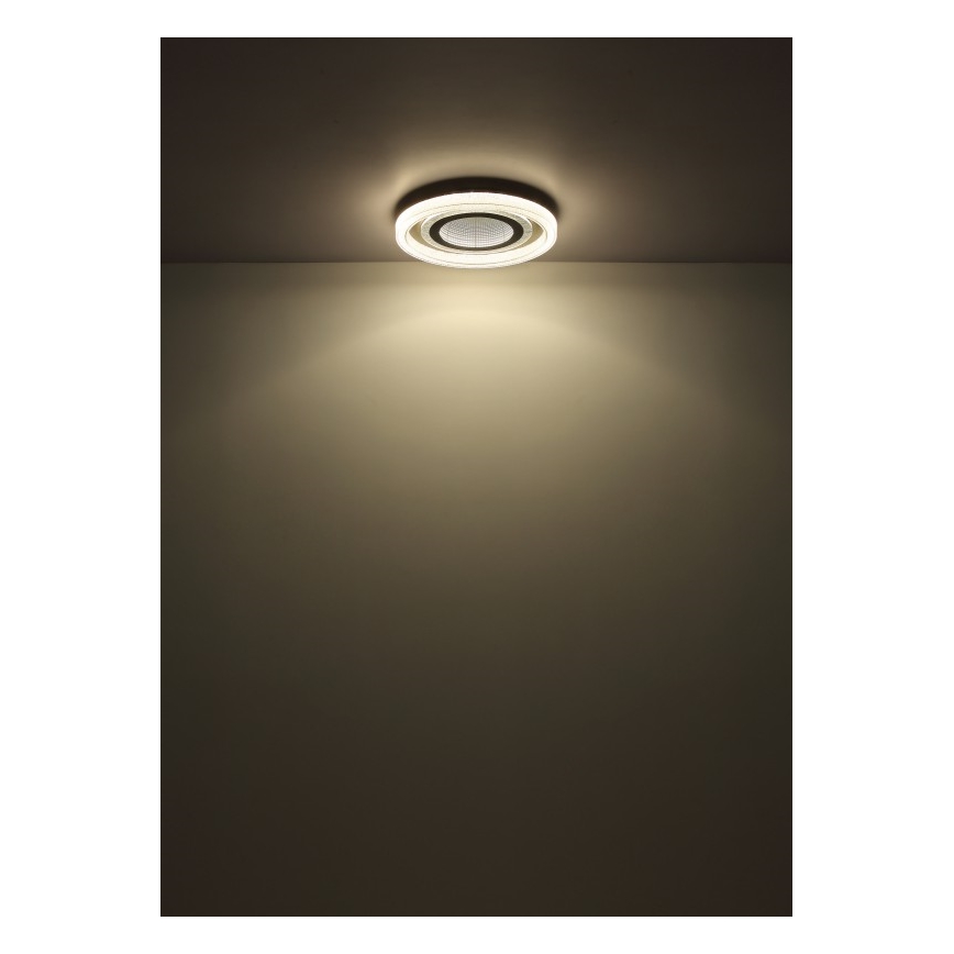 Globo - Plafoniera LED dimmerabile LED/48W/230V 2700-6000K diametro 48 cm antracite + telecomando