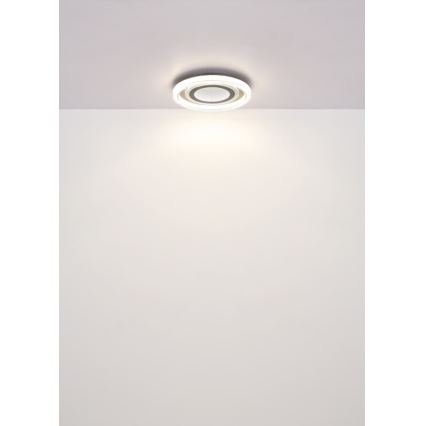 Globo - Plafoniera LED dimmerabile LED/48W/230V 2700-6000K diametro 48 cm antracite + telecomando