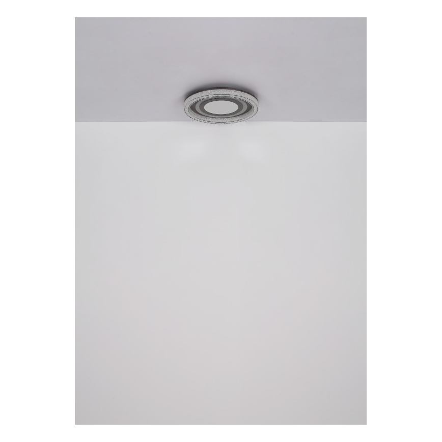 Globo - Plafoniera LED dimmerabile LED/48W/230V 2700-6000K diametro 48 cm antracite + telecomando