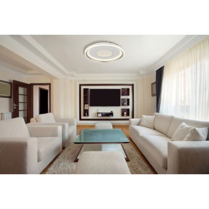Globo - Plafoniera LED dimmerabile LED/48W/230V 2700-6000K diametro 48 cm + telecomando