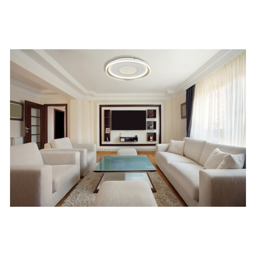 Globo - Plafoniera LED dimmerabile LED/48W/230V 2700-6000K diametro 48 cm + telecomando