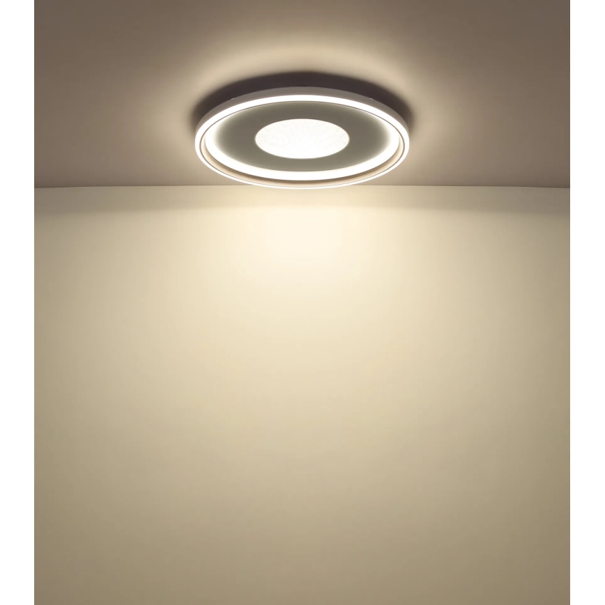 Globo - Plafoniera LED dimmerabile LED/60W/230V 2700-6000K Ø 59 cm bianco/crema + telecomando