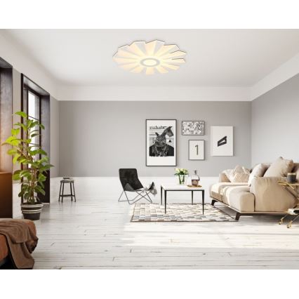 Globo - Plafoniera LED dimmerabile LED/58W/230V 2700-6000K diametro 50 cm bianco + telecomando