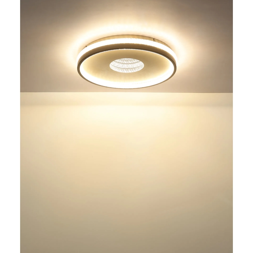 Globo - Plafoniera dimmerabile a LED 30W/230V 2700-6500K Ø 41 cm + telecomando