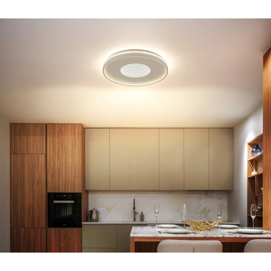 Globo - plafoniera LED dimmerabile 40W/230V 2700-6500K Ø 50,5 cm + telecomando