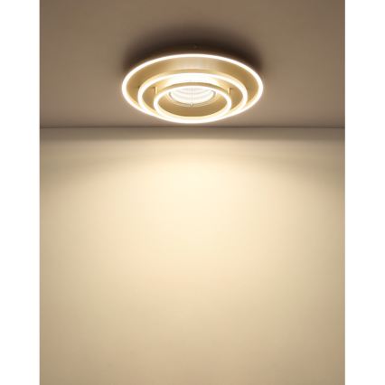 Globo - plafoniera LED/40W/230V 3000/4000/6000K Ø 51 cm beige
