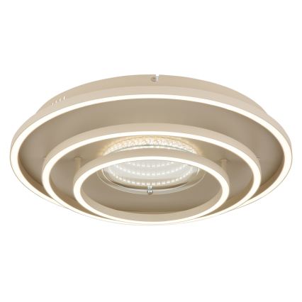 Globo - plafoniera LED/40W/230V 3000/4000/6000K Ø 51 cm beige