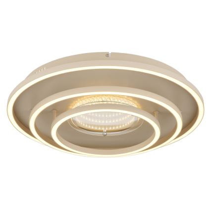 Globo - plafoniera LED/40W/230V 3000/4000/6000K Ø 51 cm beige