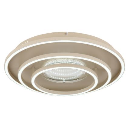 Globo - plafoniera LED/40W/230V 3000/4000/6000K Ø 51 cm beige