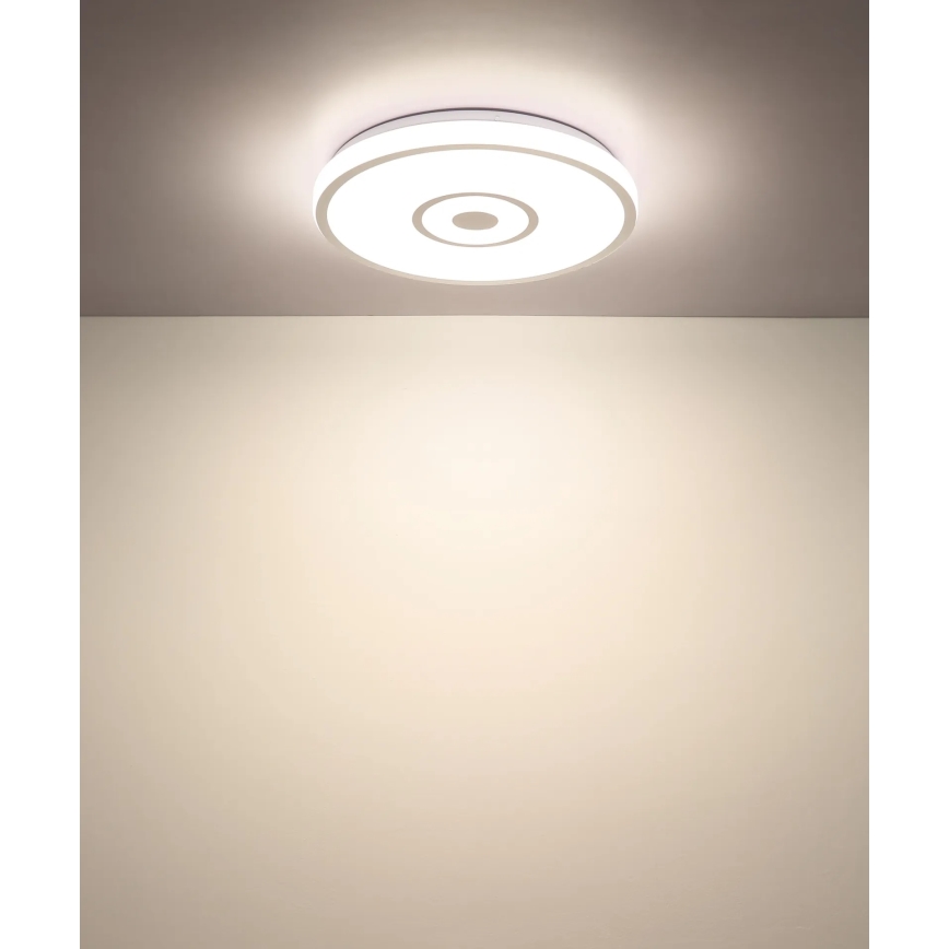 Globo - Plafoniera LED/24W/230V/3000/4000/6000K Ø 38 cm cromo opaco