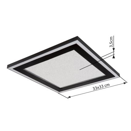 Globo - Plafoniera LED LED/24W/230V 4000K