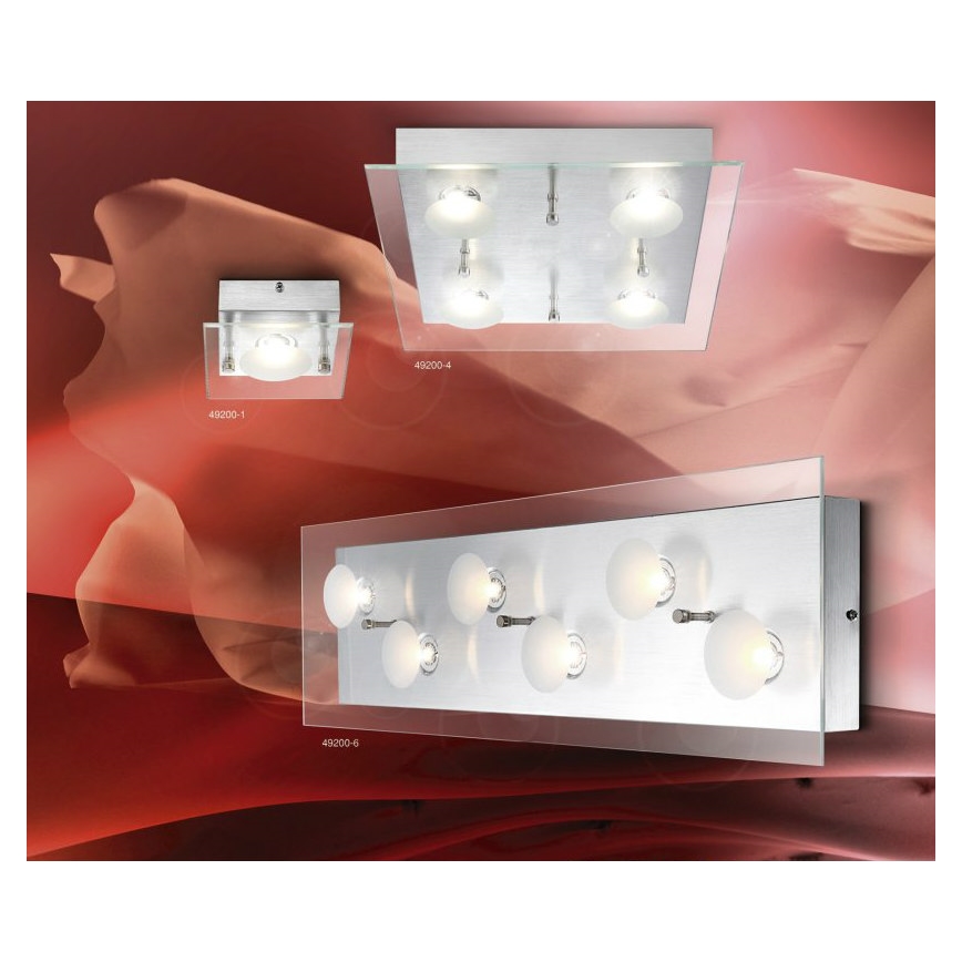 Globo 49200-1 - Plafoniera BERTO 1xLED/5W/230V