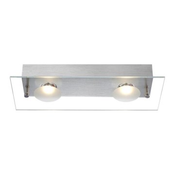 Globo 49200-2 - Plafoniera LED BERTO 2xLED/5W/230V