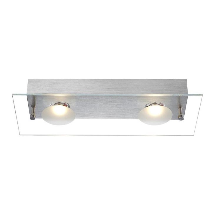 Globo 49200-2 - Plafoniera LED BERTO 2xLED/5W/230V