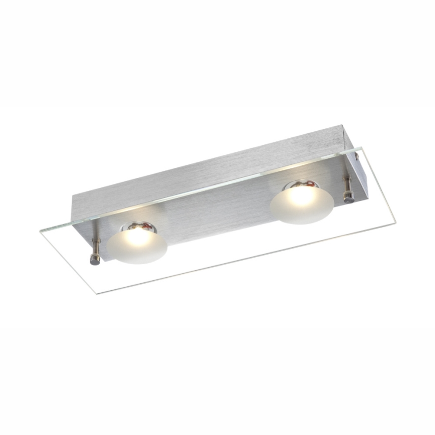 Globo 49200-2 - Plafoniera LED BERTO 2xLED/5W/230V