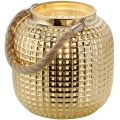 Globo 50770145 - Lampada da tavolo decorativa BOLA 1xE14/40W/230V dorata