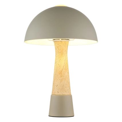 Globo - Lampada da tavolo 1xE27ILLU/40W/230V grigia