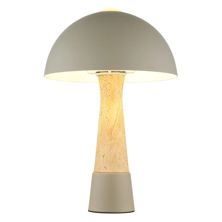 Globo - Lampada da tavolo 1xE27ILLU/40W/230V grigia