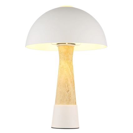Globo - Lampada da tavolo 1xE27ILLU/40W/230V crema