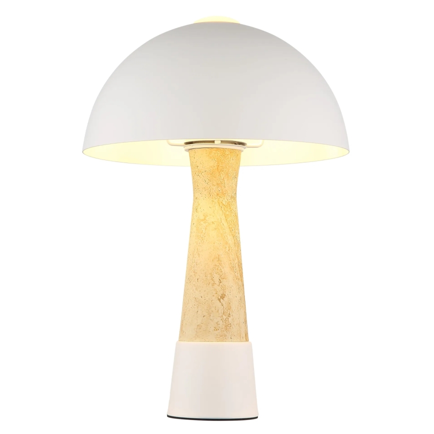 Globo - Lampada da tavolo 1xE27ILLU/40W/230V crema