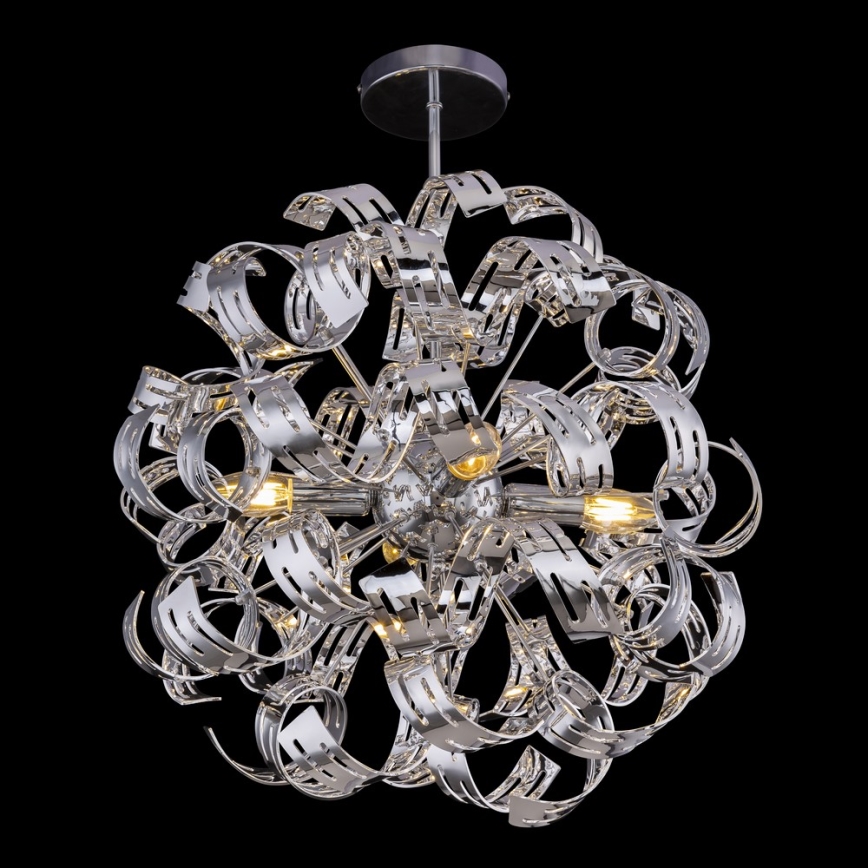 Globo - Lampadario a sospensione con supporto rigido LUGGO 4xE14/40W/230V