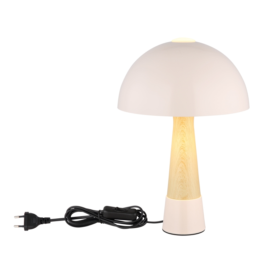 Globo - Lampada da tavolo 1xE27ILLU/40W/230V beige