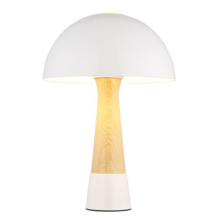 Globo - Lampada da tavolo 1xE27ILLU/40W/230V bianca