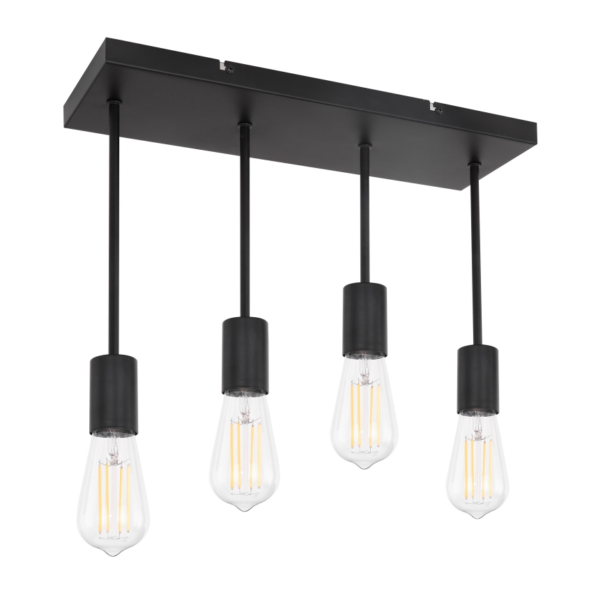 Globo - Lampadario a sospensione con filo 4xE27/60W/230V