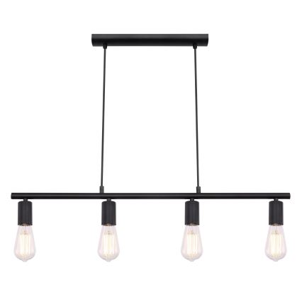 Globo - Lampadario a sospensione con filo 4xE27/60W/230V