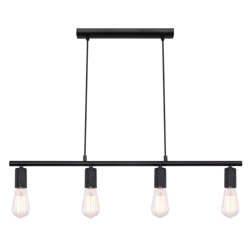 Globo - Lampadario a sospensione con filo 4xE27/60W/230V