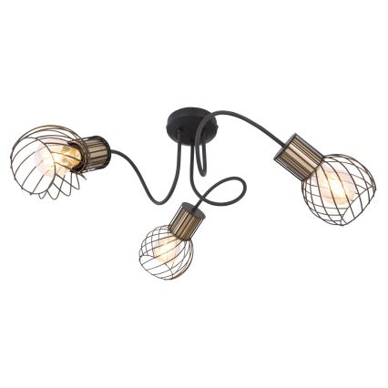 Globo - Lampadario a plafone ARGUSTO 3xE27/40W/230V