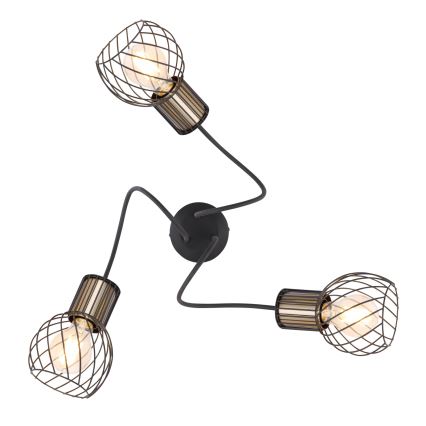 Globo - Lampadario a plafone ARGUSTO 3xE27/40W/230V