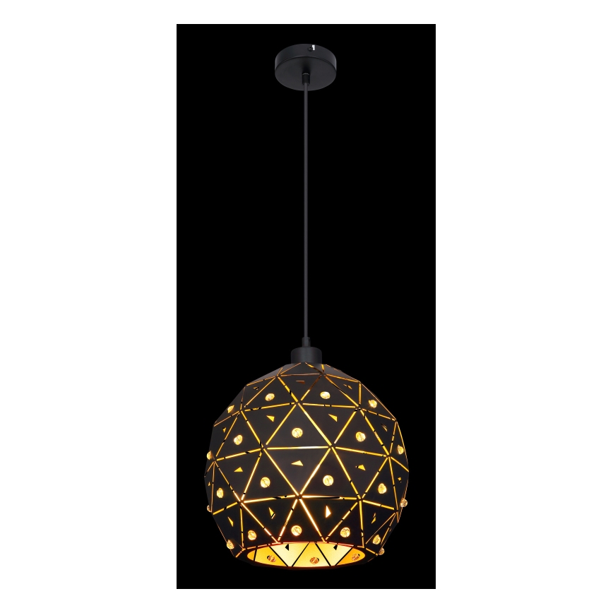 Globo 54029H - Lampadario a sospensione con filo JODIE 1xE27/60W/230V diametro 25 cm