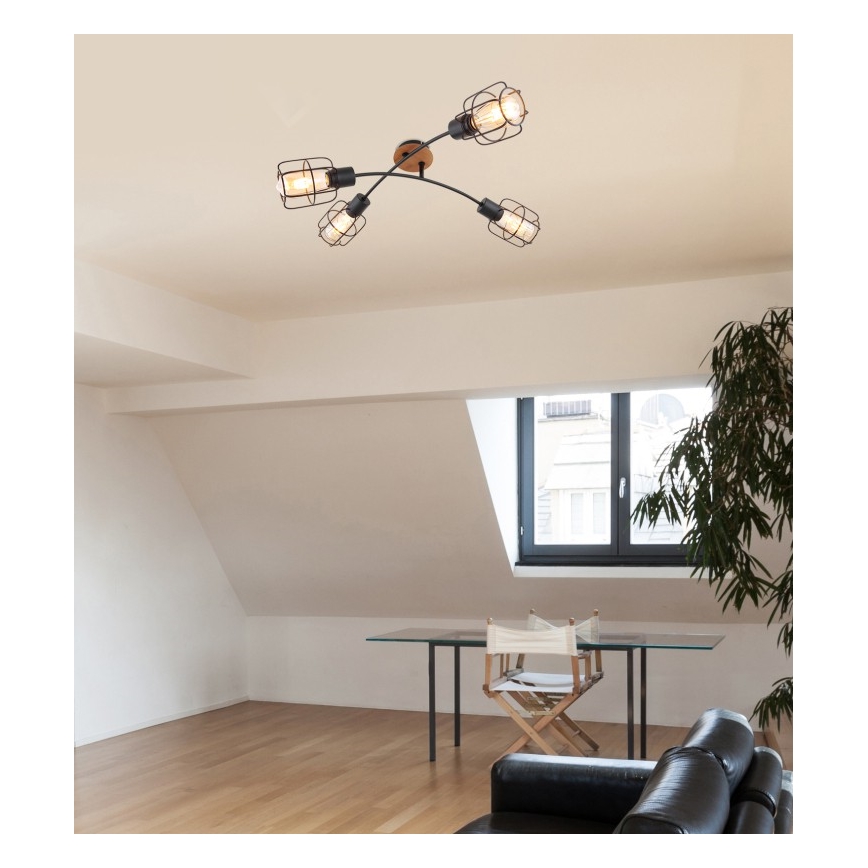 Globo - Lampadario a plafone 4xE27/40W/230V