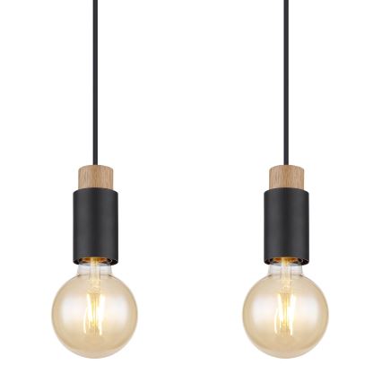 Globo - Lampadario a sospensione con filo 4xE27/40W/230V
