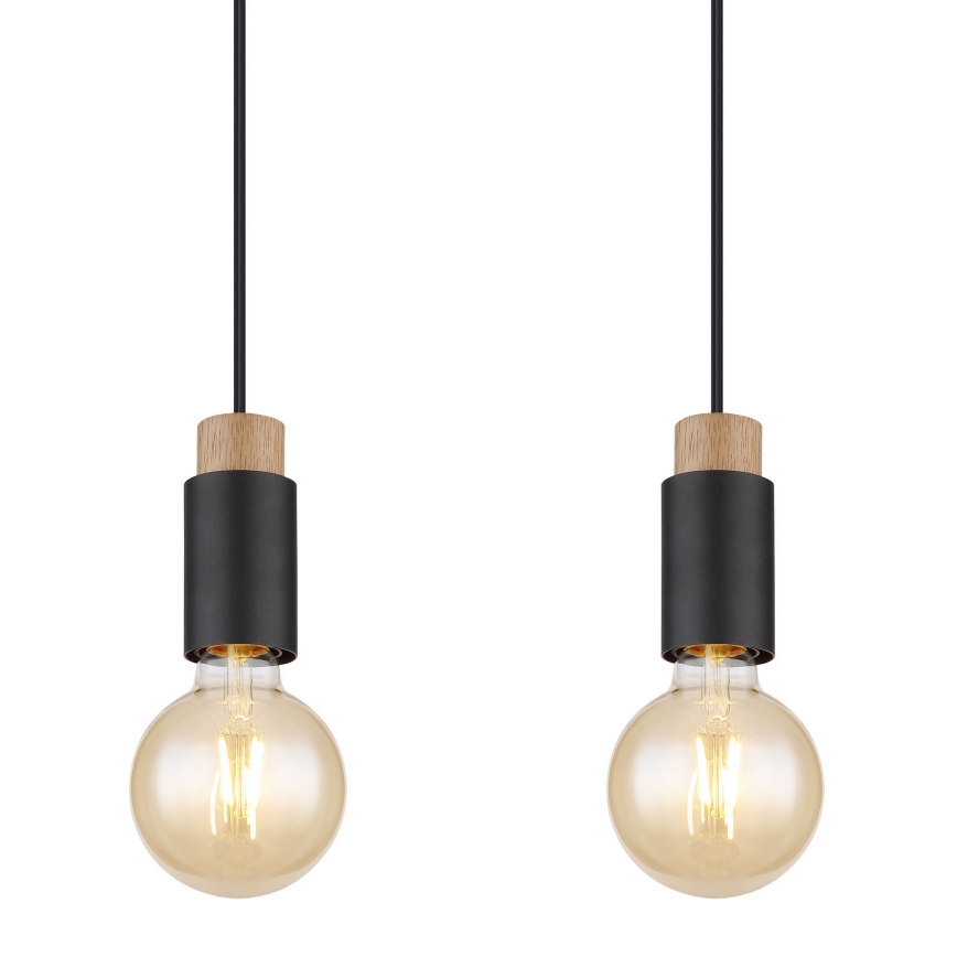 Globo - Lampadario a sospensione con filo 4xE27/40W/230V