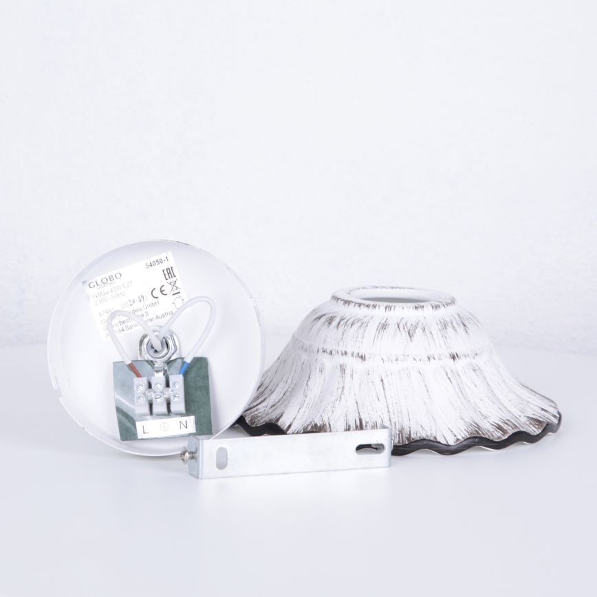 Globo - Faretto da muro  1xE27/40W/230V