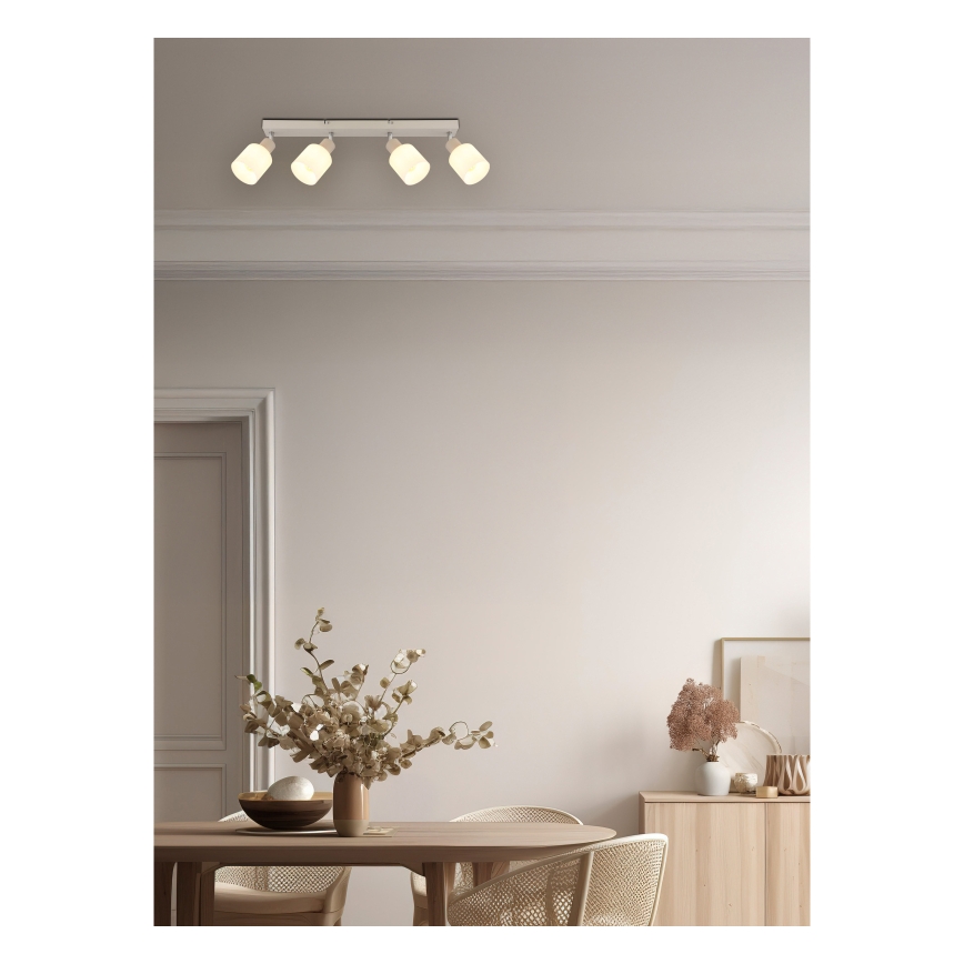 Globo - Plafoniera con 4 faretti E14/25W/230V