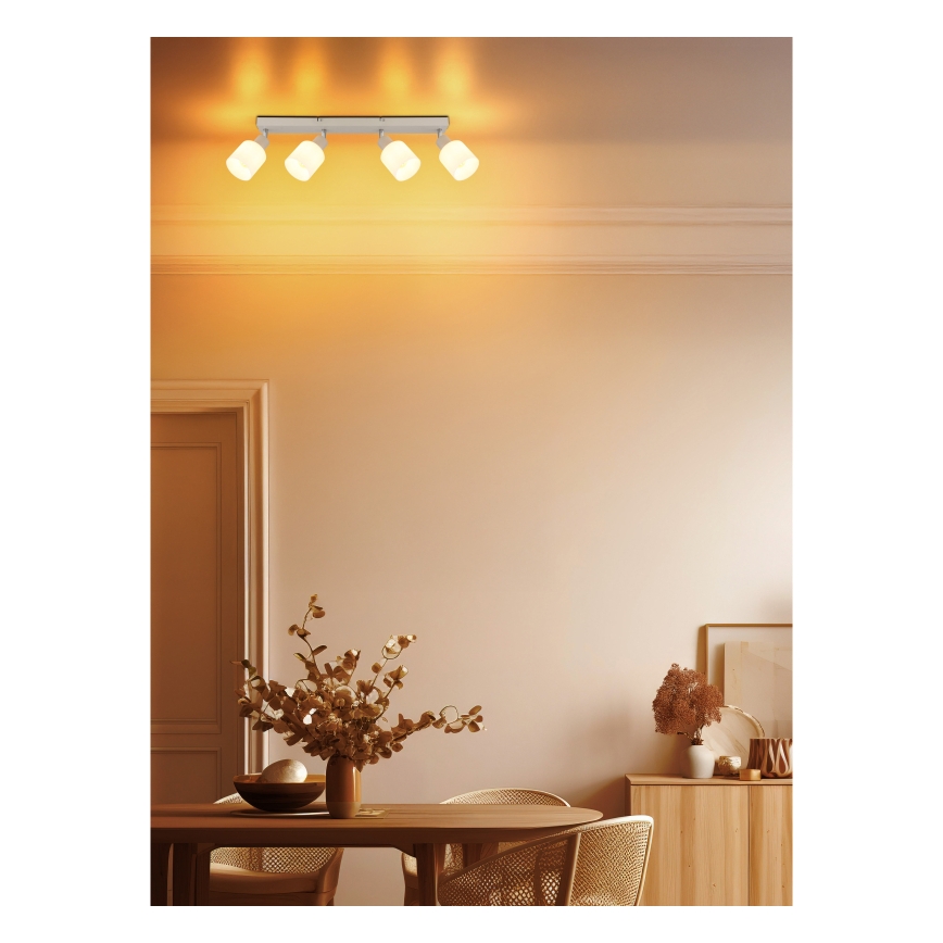 Globo - Plafoniera con 4 faretti E14/25W/230V