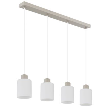 Globo - Lampadario su cavo 4xE27/40W/230V