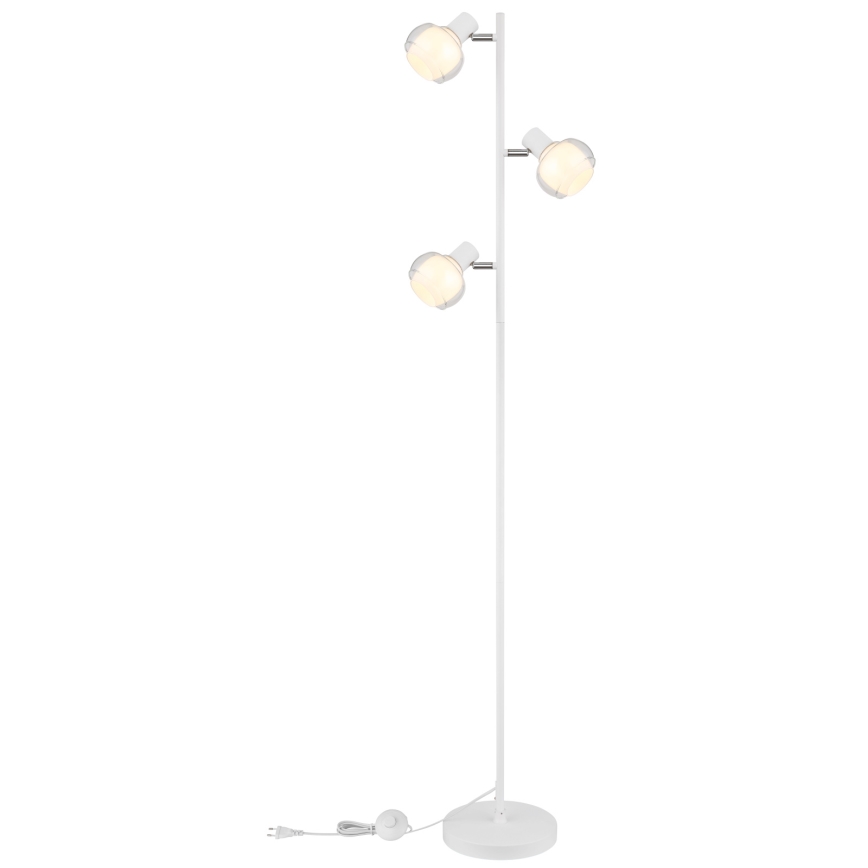 Globo - Lampada da terra 3xE14/40W/230V bianca