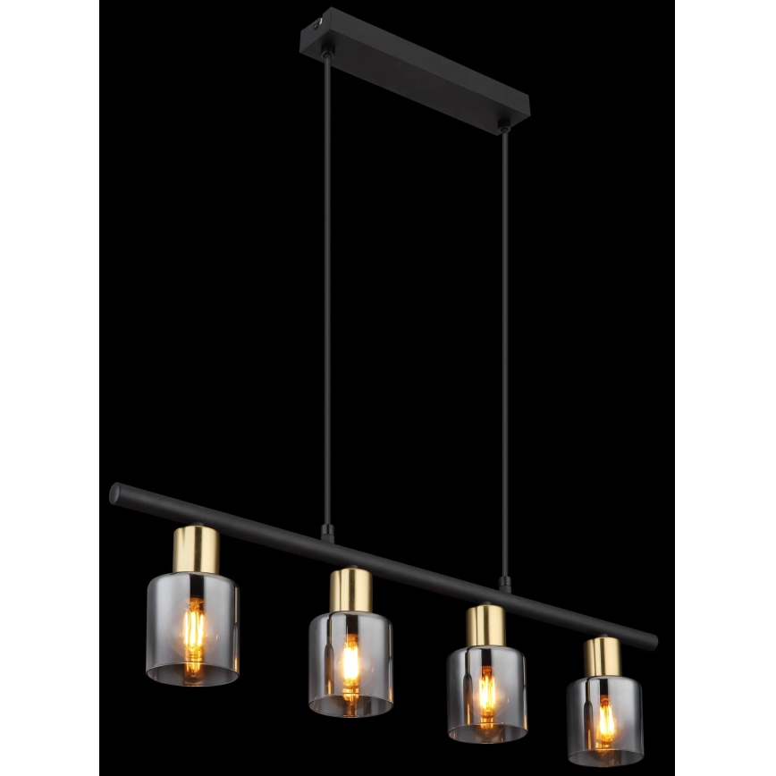 Globo - Lampadario a sospensione con filo 4xE14/25W/230V