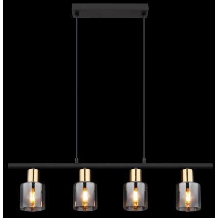 Globo - Lampadario a sospensione con filo 4xE14/25W/230V