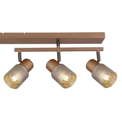 Globo - Plafoniera con 5 faretti 5xE14/40W/230V