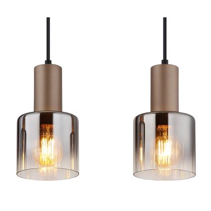 Globo - Lampadario sospeso con cavo 4xE27/40W/230V