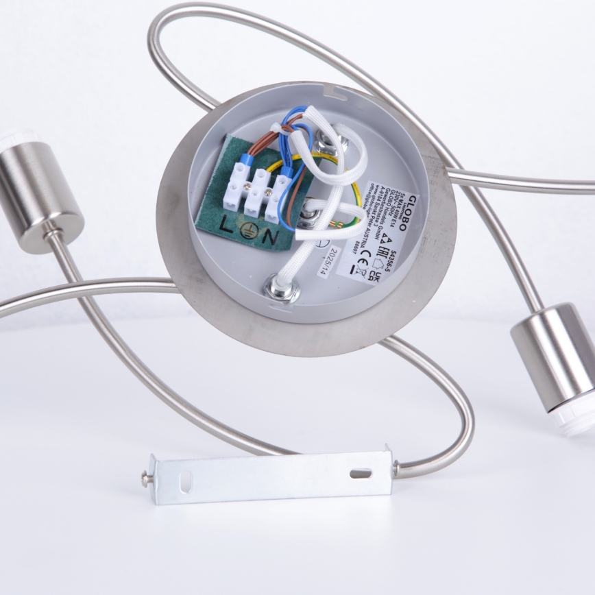 Globo - Lampadario a plafone 5xE14/40W/230V