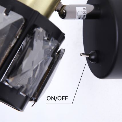 Globo - Faretto da parete 1xE14/40W/230V