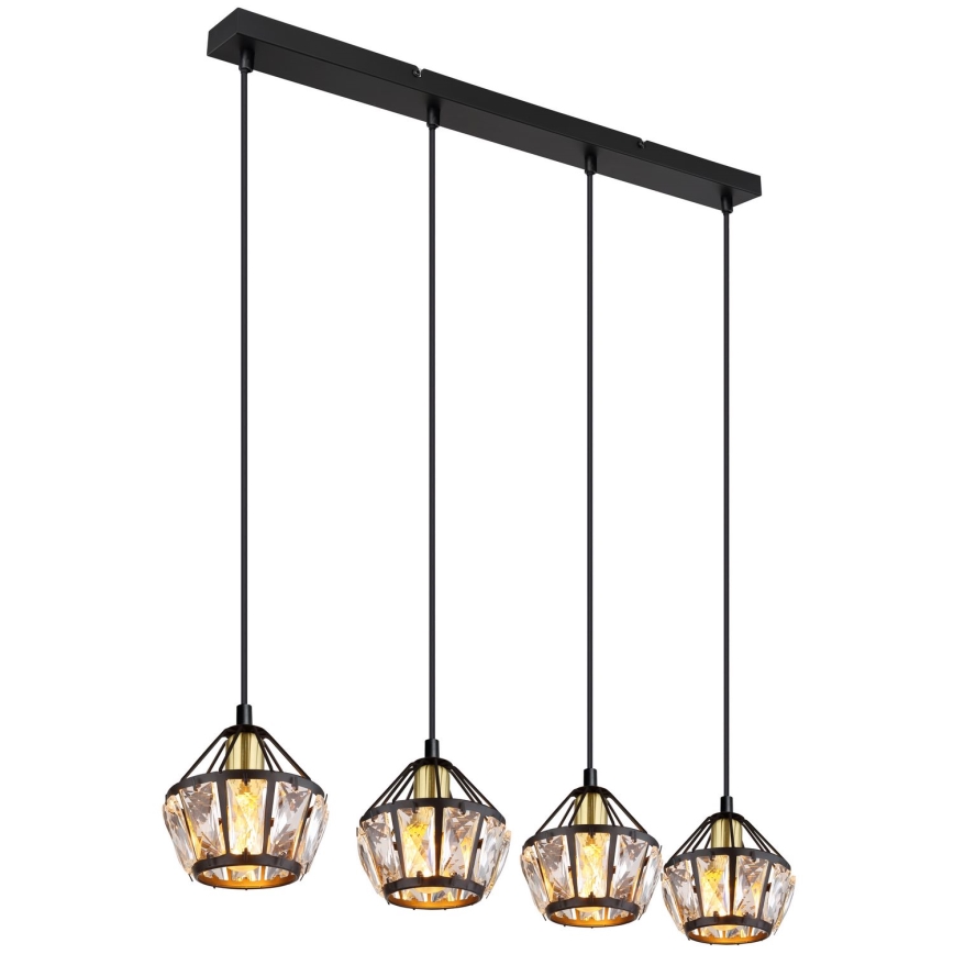Globo - Lampadario a sospensione con filo 4xE14/40W/230V