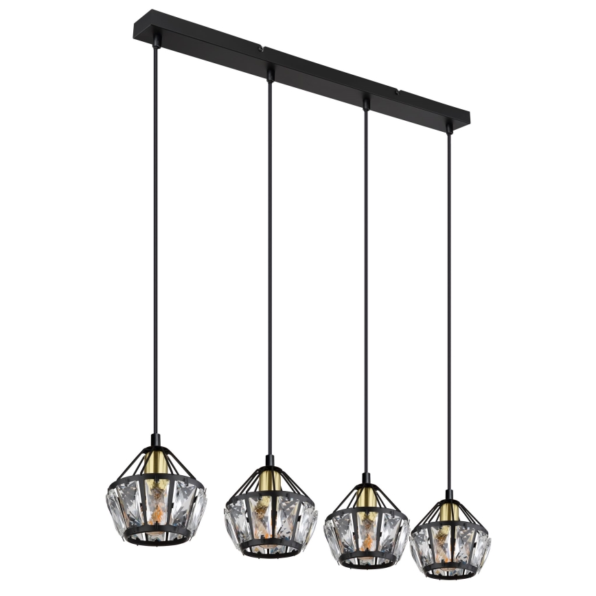 Globo - Lampadario a sospensione con filo 4xE14/40W/230V