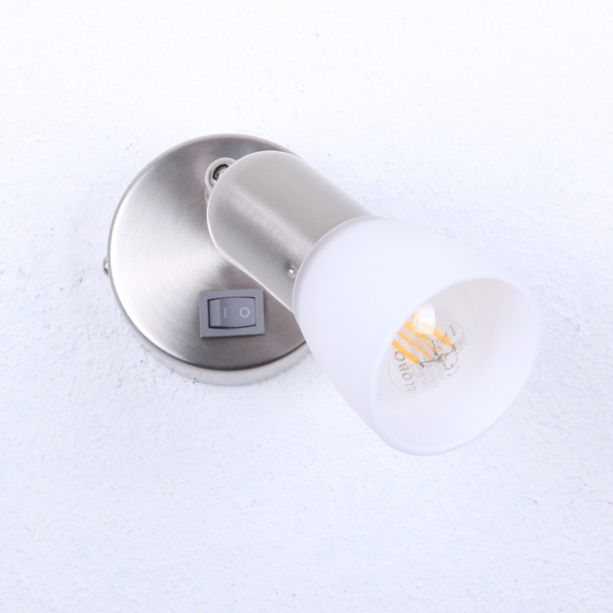 Globo - Faretto da parete 1xE14/40W/230V